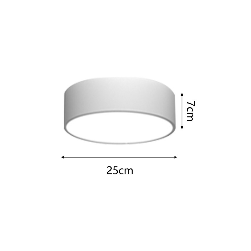 Immax NEO 07204L - LED Prigušiva stropna svjetiljka RONDATE LED/18W/230V 3000-6000K bijela Tuya + daljinski upravljač