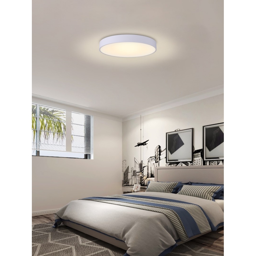 Immax NEO 07206L - LED Prigušiva stropna svjetiljka RONDATE LED/53W/230V bijela Tuya + daljinski upravljač