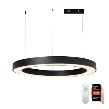 Immax NEO 07211L - LED prigušivački luster na užetu PASTEL LED/68W/230V 2700-6500K Tuya crna + daljinski upravljač