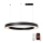 Immax NEO 07211L - LED Prigušivi luster na sajli PASTEL LED/68W/230V 2700-6500K Tuya crna + daljinski upravljač