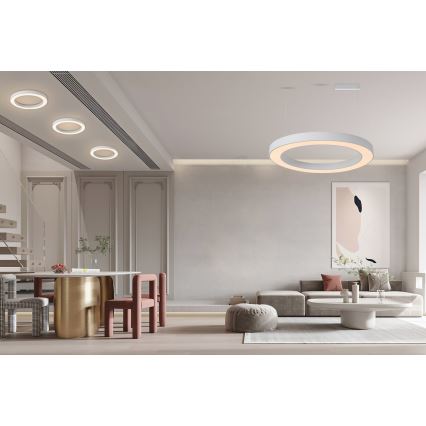 Immax NEO 07212L - LED prigušivo svjetlo PASTEL LED/53W/230V bijela Tuya + daljinski upravljač