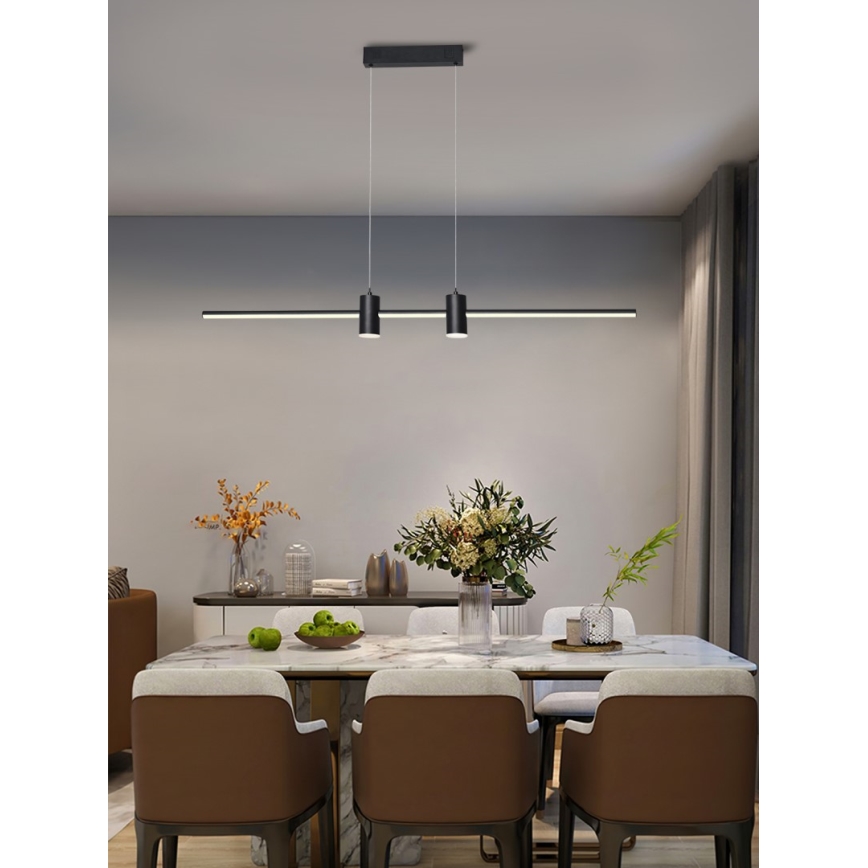 Immax NEO 07230L - LED prigušivački luster na užetu NEO LITE ESTRELAS LED/30W/230V 2700-6500K Wi-Fi Tuya + daljinski upravljač