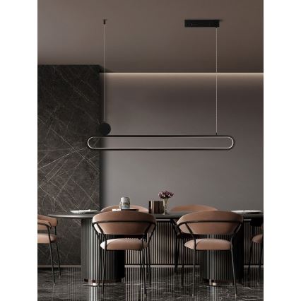 Immax NEO 07231L - LED prigušivački luster na užetu NEO LITE OVALE LED/50W/230V 2700-6500K Wi-Fi Tuya + daljinski upravljač