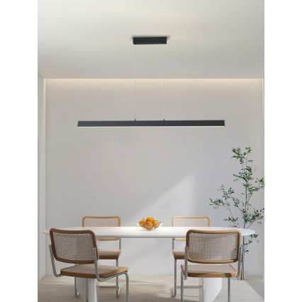 Immax NEO 07234L - LED prigušivački luster na užetu NEO LITE TRIANGOLO LED/28W/230V Wi-Fi Tuya 2700-6500K + daljinski upravljač