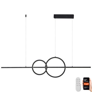 Immax NEO 07236L - LED prigušivački luster na užetu NEO LITE RONDAS LED/56W/230V Tuya Wi-Fi 2700-6500K + daljinski upravljač
