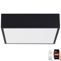 Immax NEO 07237L - LED stropna svjetiljka s prigušivanjem CANTO LED/22W/230V crna Tuya + daljinski upravljač