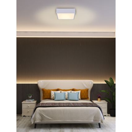 Immax NEO 07238L - LED Prigušiva stropna svjetiljka CANTO LED/22W/230V bijela Tuya + daljinski upravljač