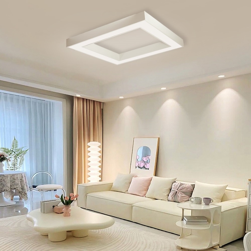 Immax NEO 07240L - LED Prigušiva stropna svjetiljka CANTO LED/60W/230V 2700-6500K Tuya bijela