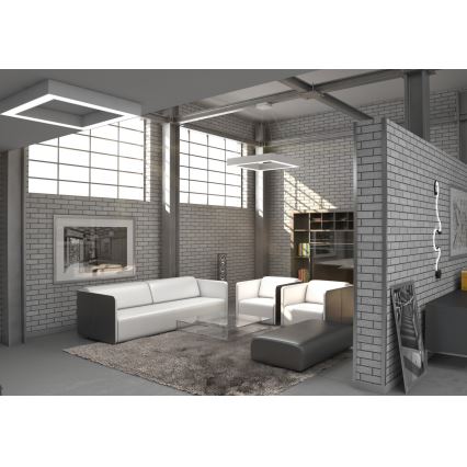 Immax NEO 07240L - LED Prigušiva stropna svjetiljka CANTO LED/60W/230V 2700-6500K Tuya bijela