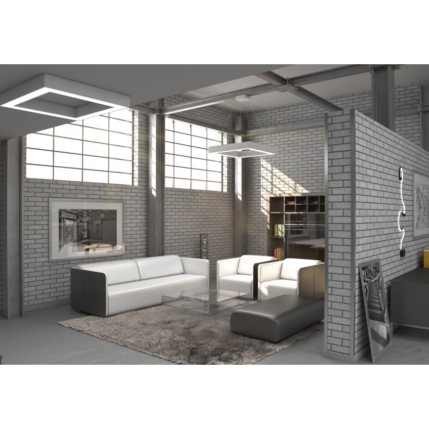 Immax NEO 07240L - LED stropna svjetiljka s prigušivanjem CANTO LED/60W/230V 2700-6500K Tuya bijela