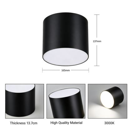Immax NEO 07244L - LED stropna svjetiljka s prigušivanjem RONDATE LED/32W/230V 16,5 cm Wi-Fi Tuya