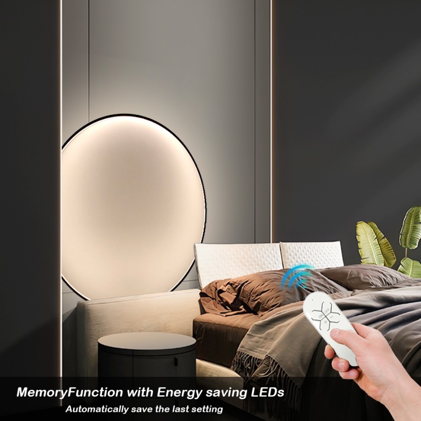 Immax NEO 07245-120 - LED prigušivo zidno svjetlo FINO LED/70W/230V 120 cm Tuya + daljinski upravljač