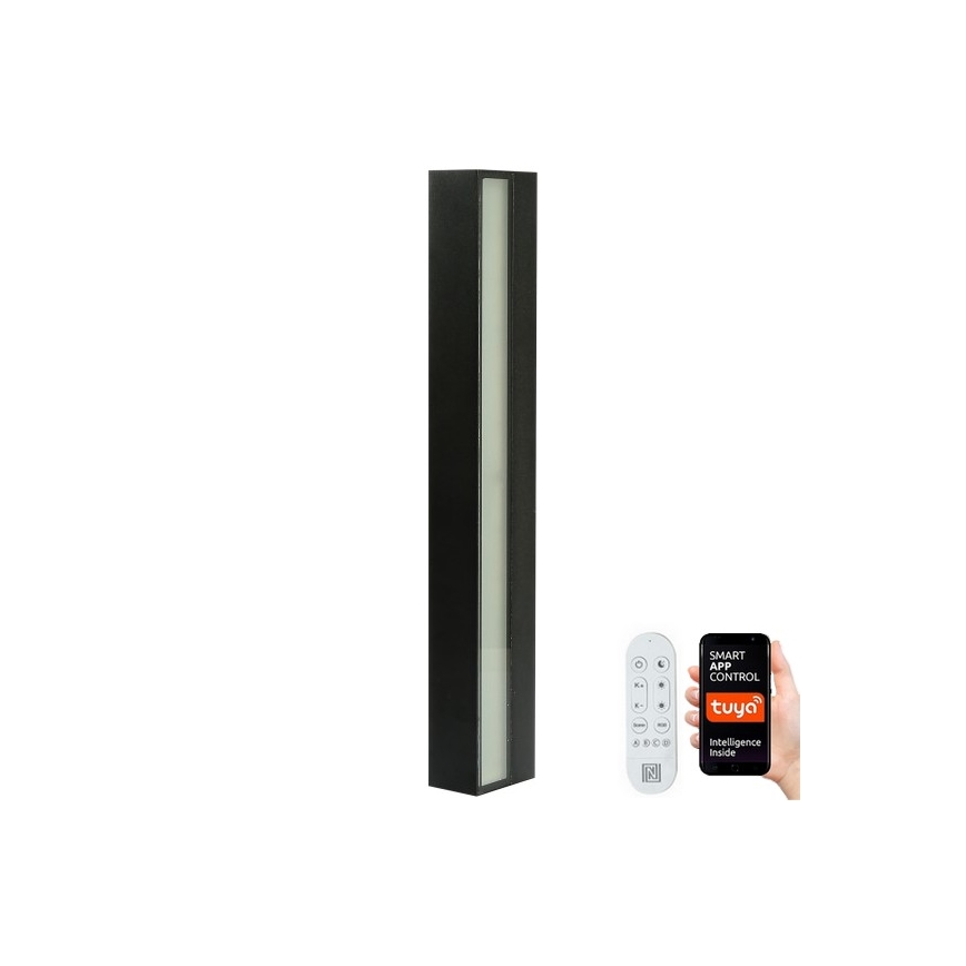 Immax NEO 07247L - LED Prigušiva vanjska zidna svjetiljka LINK LED/40W/230V Wi-Fi Tuya IP44 + daljinski upravljač