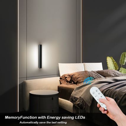 Immax NEO 07247L - LED Prigušiva vanjska zidna svjetiljka LINK LED/40W/230V Wi-Fi Tuya IP44 + daljinski upravljač