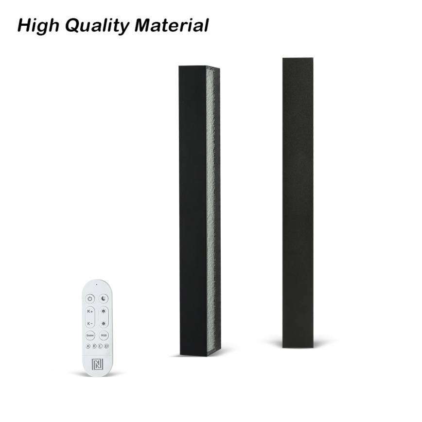 Immax NEO 07247L - LED Prigušiva vanjska zidna svjetiljka LINK LED/40W/230V Wi-Fi Tuya IP44 + daljinski upravljač