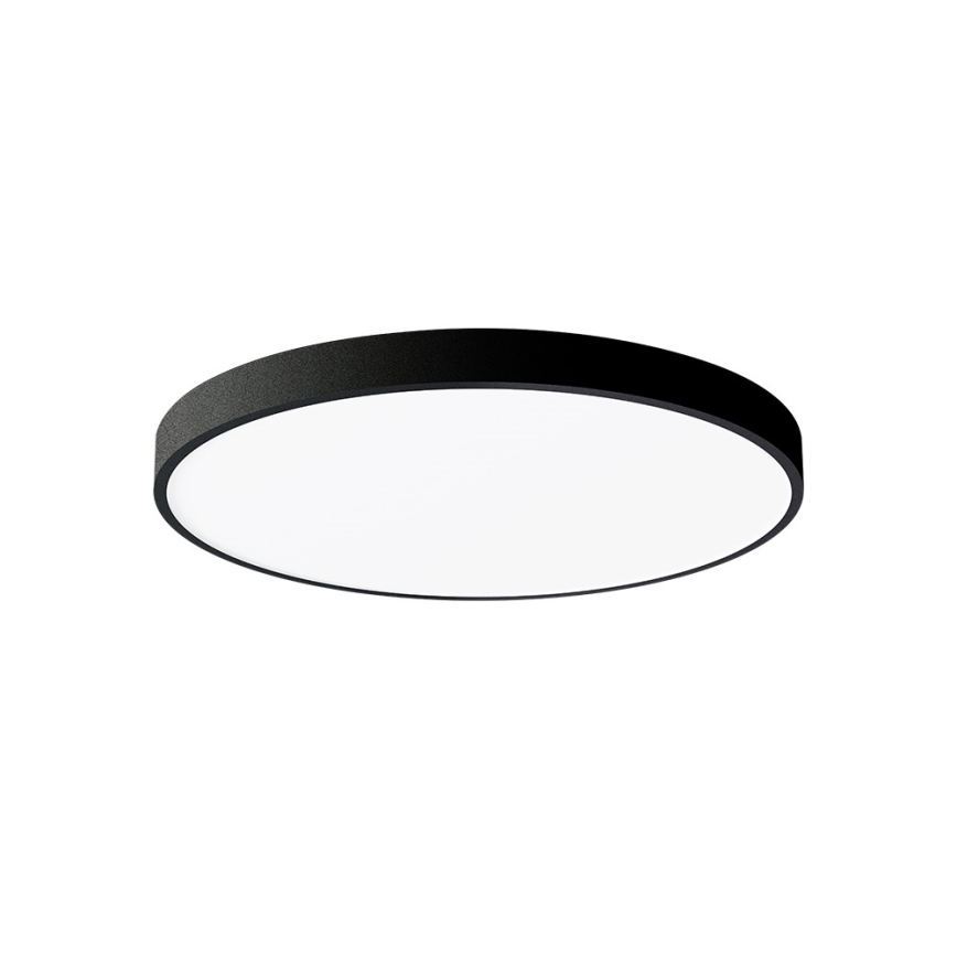 Immax NEO 07249L - LED stropna svjetiljka s prigušivanjem NEO LITE SEMPLICI LED/48W/230V 3000-6000K Wi-Fi Tuya crna + daljinski upravljač