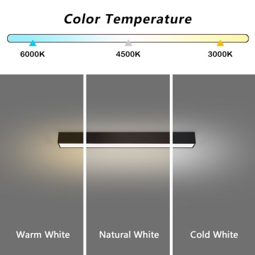 Immax NEO 07254L - LED Prigušiva stropna svjetiljka NEO LITE LUNGO LED/20W/230V 3000-6000K Wi-Fi Tuya crna + daljinski upravljač