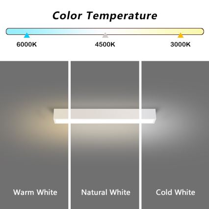 Immax NEO 07257L - LED Prigušiva stropna svjetiljka NEO LITE LUNGO LED/20W/230V 3000-6000K Wi-Fi Tuya bijela + daljinski upravljač