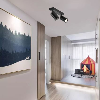 Immax NEO 07262W - LED RGB+CCT Prigušiva reflektorska svjetiljka NEO LITE PUNTO 2xGU10/6W/230V Wi-Fi Tuya