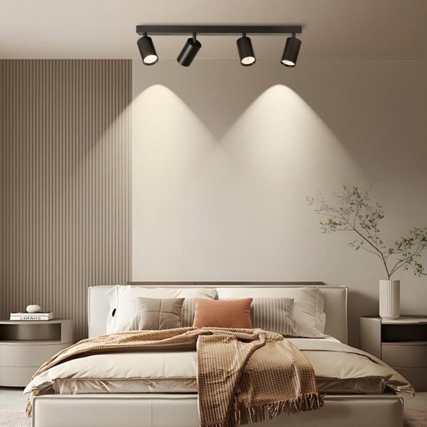 Immax NEO 07264W - LED RGB+CCT Prigušiva reflektorska svjetiljka NEO LITE PUNTO 4xGU10/6W/230V Wi-Fi Tuya