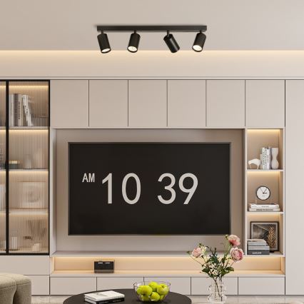 Immax NEO 07264W - LED RGB+CCT Prigušiva reflektorska svjetiljka NEO LITE PUNTO 4xGU10/6W/230V Wi-Fi Tuya