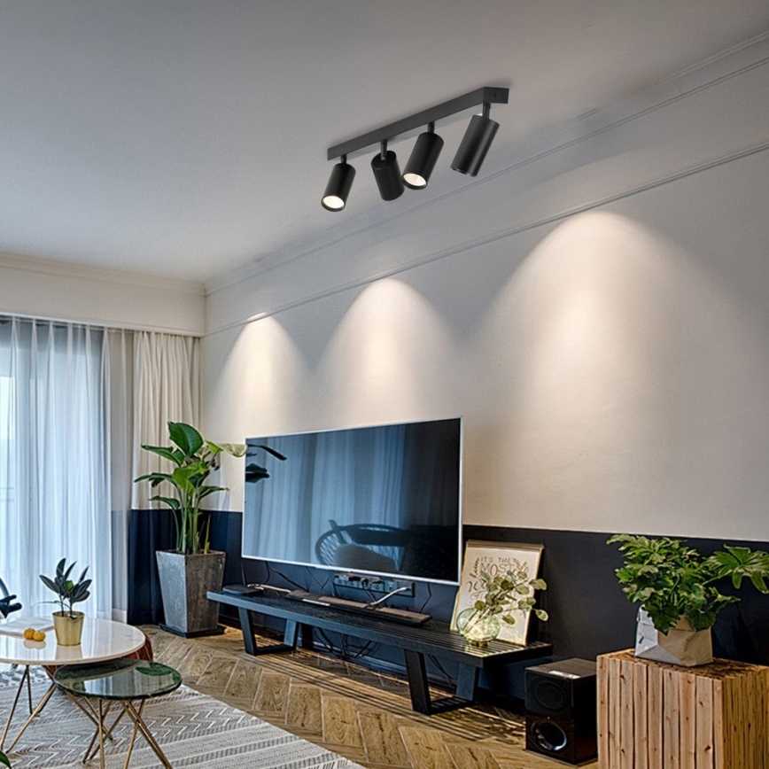 Immax NEO 07264W - LED RGB+CCT Prigušiva reflektorska svjetiljka NEO LITE PUNTO 4xGU10/6W/230V Wi-Fi Tuya