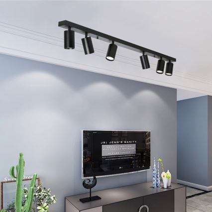 Immax NEO 07268W - LED RGB+CCT Prigušiva reflektorska svjetiljka NEO LITE PUNTO 6xGU10/6W/230V Wi-Fi Tuya