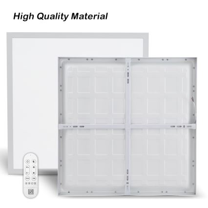Immax NEO 07277L - LED Prigušiva stropna svjetiljka za kupaonicu NEO LITE FRAME LED/50W/230V IP44 Wi-Fi Tuya +daljinski upravljač bijela