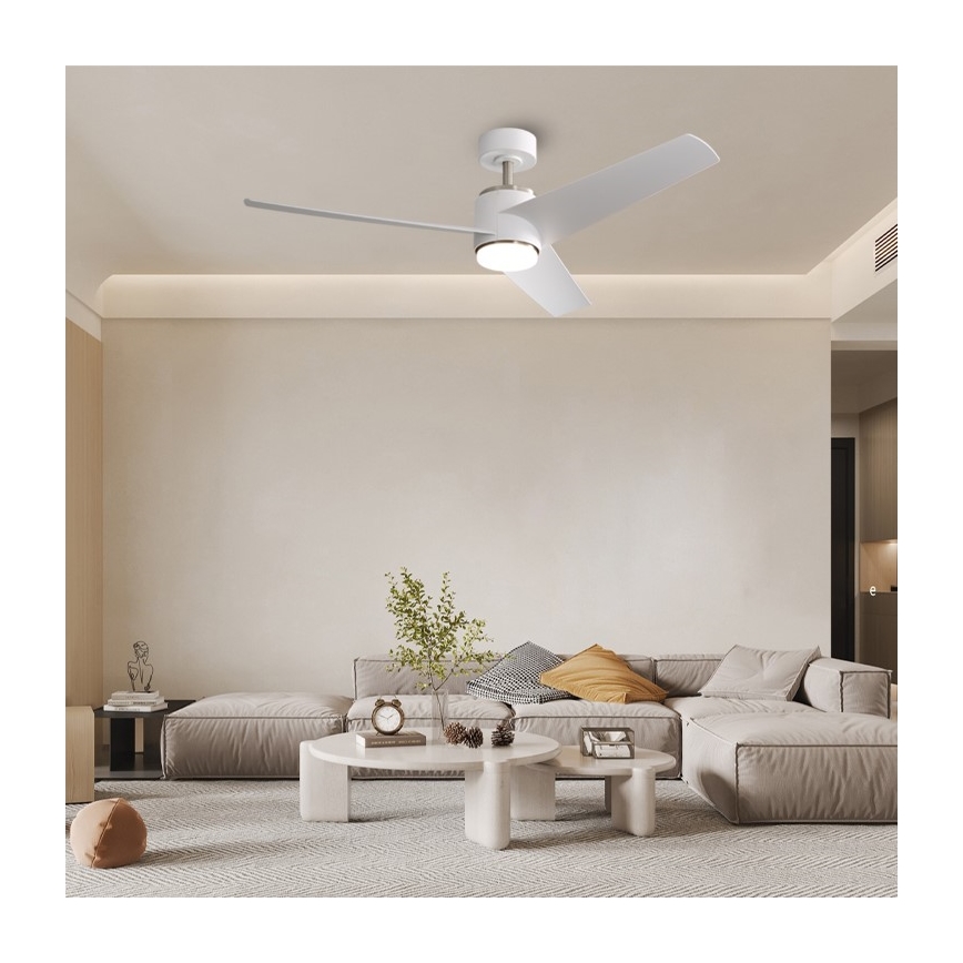 Immax NEO 07282L - LED+CCT prigušivi stropni ventilator BEAUTY LED/18W/230V 3000/4000/6000K Wi-Fi Tuya, promjer 132 cm + daljinski upravljač