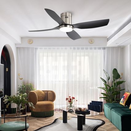 Immax NEO 07282L - LED+CCT Stropni ventilator PURE s mogućnošću prigušivanja LED/24W/230V 3000/4000/6000K Wi‑Fi Tuya + daljinski upravljač