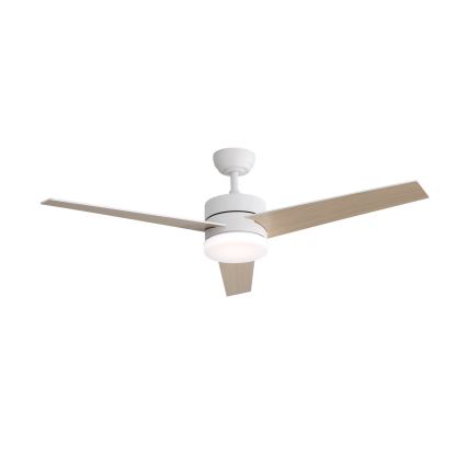 Immax NEO 07284L - LED+CCT Stropni ventilator s mogućnošću prigušivanja VARIABLE LED/24W/230V 3000/4000/6000K Wi-Fi Tuya promjer 132 cm + daljinski upravljač