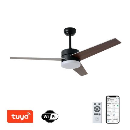 Immax NEO 07285L - LED+CCT prigušiv stropni ventilator VARIABLE LED/24W/230V 3000/4000/6000K Wi-Fi Tuya + daljinski upravljač