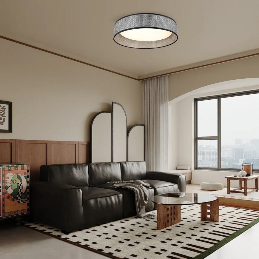 Immax NEO 07287L - LED+CCT Stropna svjetiljka s prigušivanjem LONA LED/36W/230V 3000-6000K Wi-Fi Tuya pr. 45,5 cm + daljinski upravljač