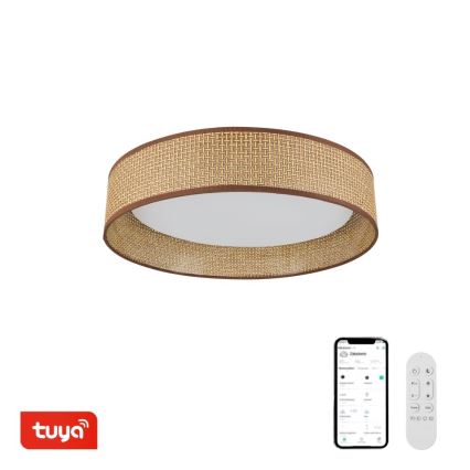 Immax NEO 07288L - LED+CCT Prigušivo stropno svjetlo LONA LED/36W/230V 3000-6000K Wi-Fi Tuya Ø 45,5 cm + daljinski upravljač