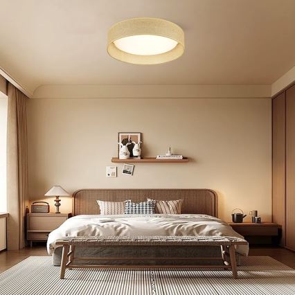Immax NEO 07289L - LED+CCT stropno svjetlo s mogućnošću prigušivanja LONA LED/36W/230V 3000-6000K Wi-Fi Tuya promjer 45,5 cm + daljinski upravljač
