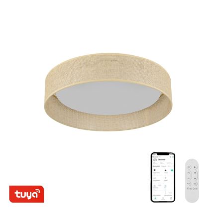 Immax NEO 07289L - LED+CCT stropno svjetlo s mogućnošću prigušivanja LONA LED/36W/230V 3000-6000K Wi-Fi Tuya promjer 45,5 cm + daljinski upravljač