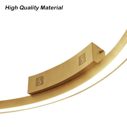 Immax NEO 07291-80G - LED+CCT Prigušiva stropna svjetiljka FINO LED/55W/230V 2700-6500K Tuya Ø 80 cm + daljinski upravljač