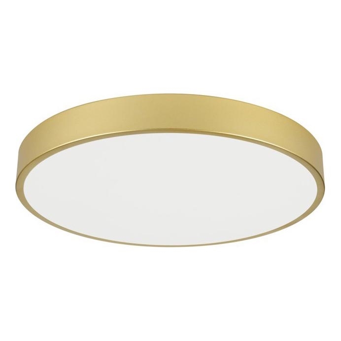 Immax NEO 07293L - prigušivo LED stropno svjetlo NEO LITE SEMPLICI LED/60W/230V 3000-6000K Ø 60 cm Wi-Fi Tuya zlatna + daljinski upravljač