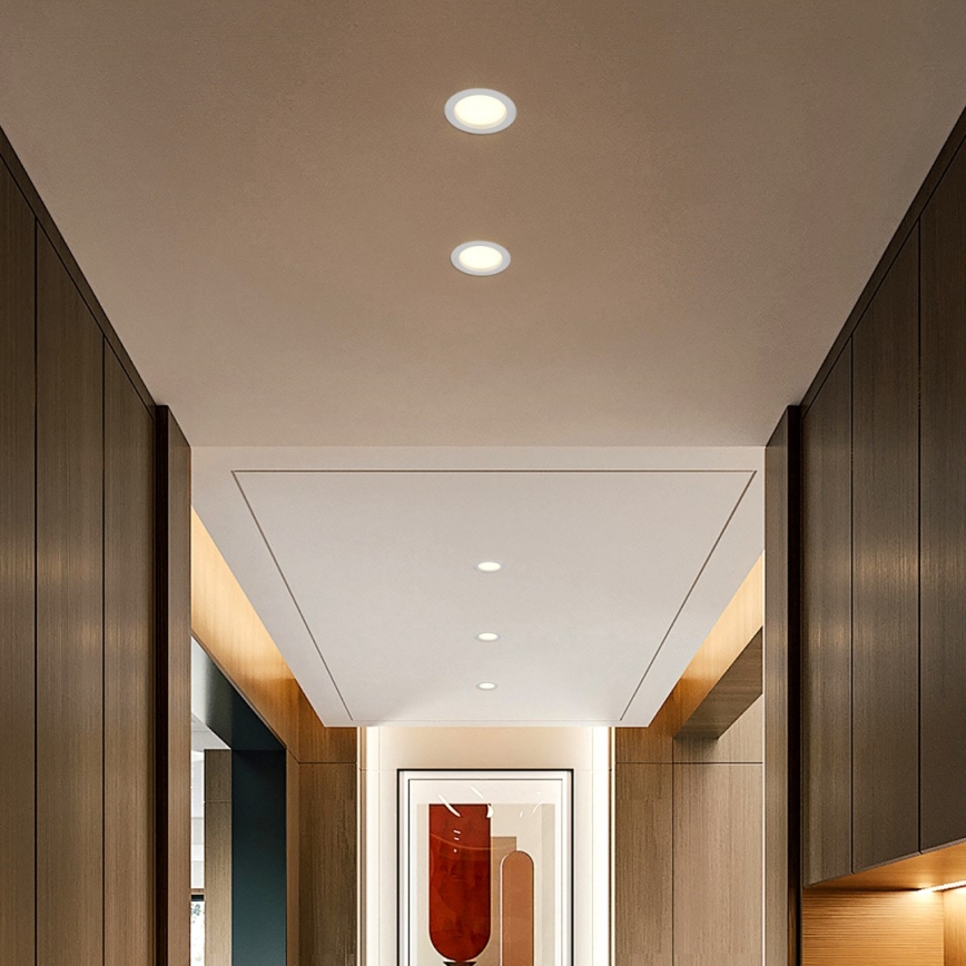 Immax NEO 07294L - Prigušivo LED ugradno svjetlo DOWN, 12 W, 230 V, Wi‑Fi, Tuya, promjer 12 cm, bijelo