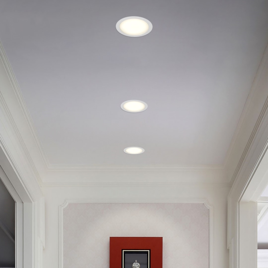 Immax NEO 07294L - LED ugradna stropna svjetiljka DOWN, s mogućnošću prigušivanja, LED/36W/230V, Wi‑Fi, Tuya Ø 23 cm, bijela