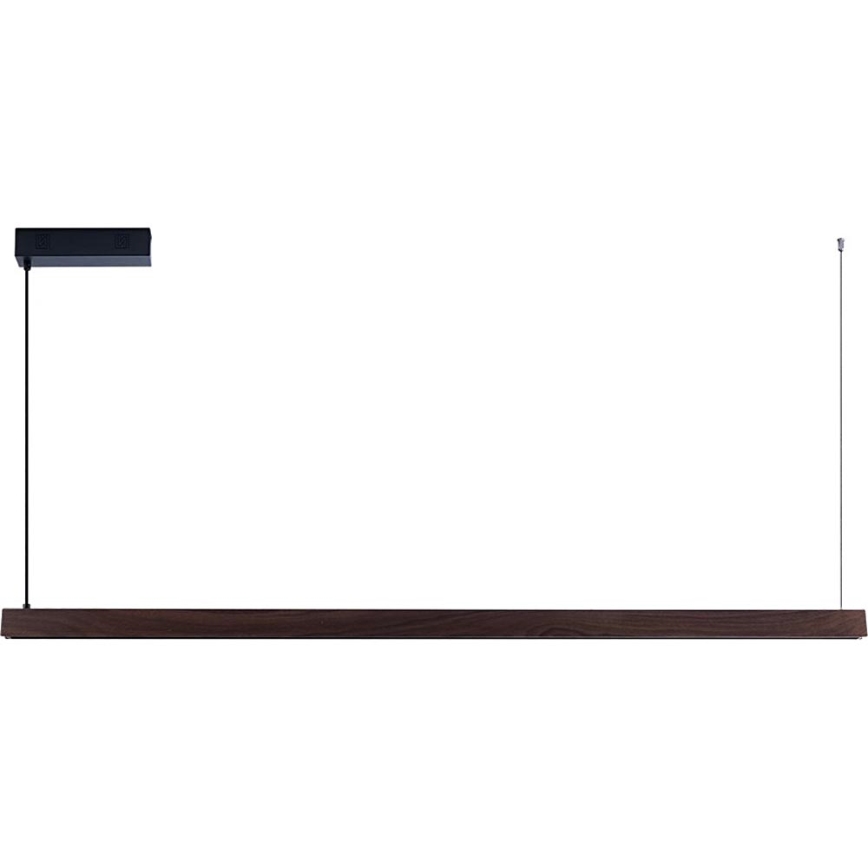 Immax NEO 07302L - LED prigušivi luster na sajli MADEIRA LED/44W/230V Wi‑Fi Tuya 202 cm orah + daljinski upravljač