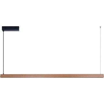 Immax NEO 07304L - LED viseći luster s mogućnošću prigušivanja na kabelu MADEIRA LED/33W/230V Wi-Fi Tuya 152 cm hrast + daljinski upravljač