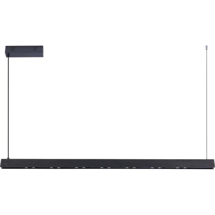 Immax NEO 07306L - LED prigušivi luster na sajli MADEIRA LED/26W/230V Wi‑Fi (Tuya), 122 cm, crni + daljinski upravljač