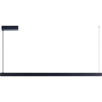 Immax NEO 07307L - LED luster s mogućnošću prigušivanja na užetu MADEIRA LED/33W/230V Wi‑Fi Tuya 152 cm crna + daljinsko upravljanje