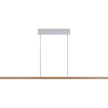 Immax NEO 07310L - LED luster na sajli s mogućnošću dimiranja i senzorom MADEIRA LED/37W/230V 157 cm jasen