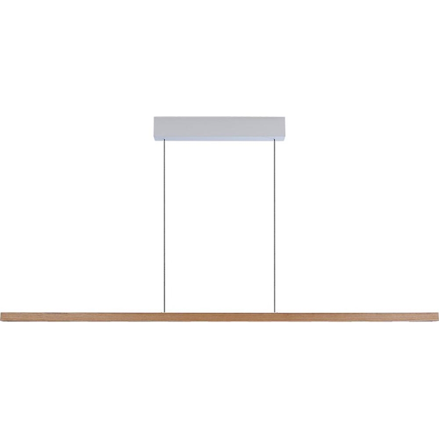 Immax NEO 07310L - LED luster na sajli s mogućnošću dimiranja i senzorom MADEIRA LED/37W/230V 157 cm jasen