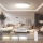 Immax NEO 07316L - LED prigušivo stropno svjetlo SEMPLICI LED/128W/230V Ø 100 cm Wi-Fi Tuya bijelo + daljinski upravljač