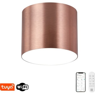 Immax NEO 07320L - prigušivo LED stropno svjetlo RONDATE LED/32W/230V, promjer 16,5 cm, Wi-Fi Tuya, ružičasto zlato