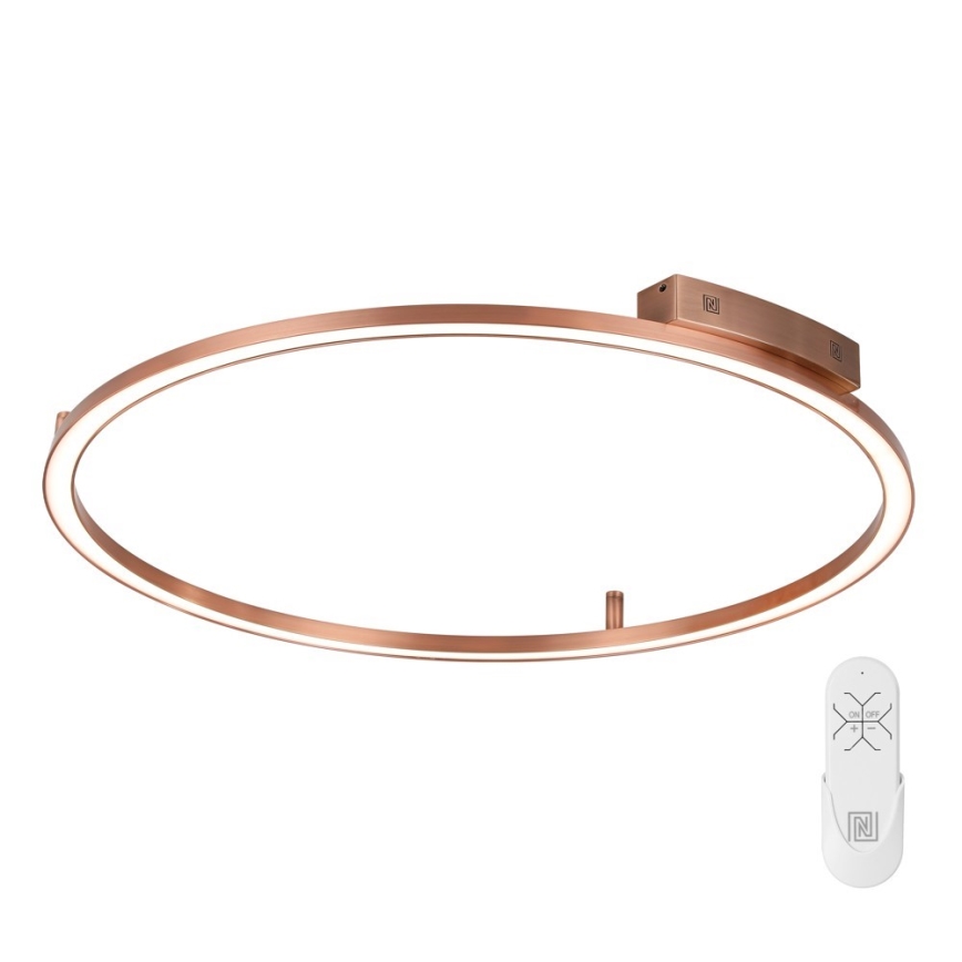 Immax NEO 07325-120C - LED prigušivo stropno svjetlo FINO LED/72W/230V 120 cm Tuya ružičasto zlato + daljinski upravljač