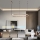 Immax NEO 07328L - LED luster na sajli FINO, prigušiv, LED/72 W/230 V/120 cm, Tuya ružičasto zlato + daljinski upravljač